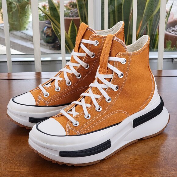 Converse Women's Run Star Legacy CX Hi Canvas A00853C Monarch/Black/Egret - Picture 11 of 11